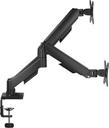 Кронштейн для мониторов Cactus CS-VM-MG-82-BK черный/белый 17"-32" макс.9кг настольный поворот и наклон