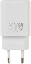 Сетевое зар./устр. Hoco N60 Gentle 20W 3A (PD+QC+AFC) USB Type-C универсальное белый (44228)