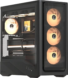 Корпус Formula Air Power G9 DUO черный без БП ATX 5x120mm 3x140mm 2xUSB3.0 1xUSB3.1 audio bott PSU