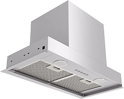 Вытяжка встраиваемая Elikor Sense 60П-1000 хром управление: кнопочное (1 мотор)