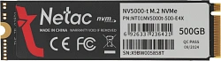 Накопитель SSD Netac PCIe 4.0 x4 500GB NT01NV5000T-500-E4X NV5000t M.2 2280
