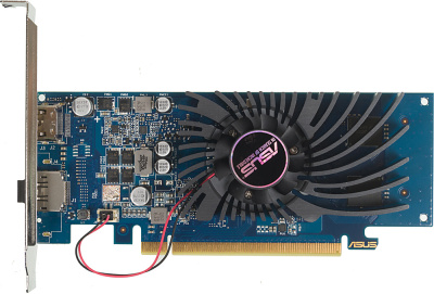 Видеокарта Asus PCI-E 3.0 GT1030-2G-BRK NVIDIA GeForce GT 1030 2Gb 64bit GDDR5 1228/6008 HDMIx1 DPx1 HDCP Ret low profile