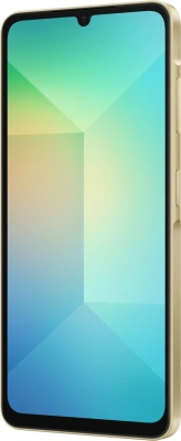 Смартфон Samsung SM-A065F Galaxy A06 128Gb 4Gb золотистый моноблок 3G 4G 2Sim 6.7" 720x1600 Android 14 50Mpix 802.11 a/b/g/n/ac GPS GSM900/1800 GSM1900 microSD max1024Gb