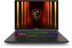 Ноутбук MSI Vector 16 HX AI A2XWHG-080XRU Core Ultra 7 255HX 32Gb SSD1Tb NVIDIA GeForce RTX5070Ti 12Gb 16" IPS FHD+ (1920x1200) FreeDOS grey space WiFi BT Cam (9S7-15M352-080)