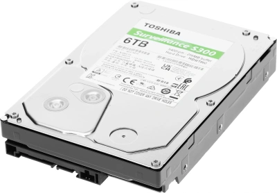 Жесткий диск Toshiba SATA-III 6Tb HDWT860UZSVA Surveillance S300 (5400rpm) 256Mb 3.5"