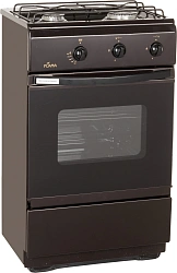 Плита Газовая Flama CG 3202 B коричневый (без крышки) реш.сталь