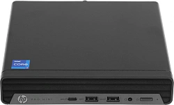 Неттоп HP ProDesk 400 G9 Mini i7 13700T (1.4) 8Gb SSD512Gb UHDG 770 без ОС GbitEth WiFi BT 90W kb мышь клавиатура черный (935X2EA)