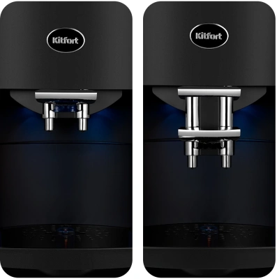 Кофемашина Kitfort КТ-7320 1400Вт серебристый/черный