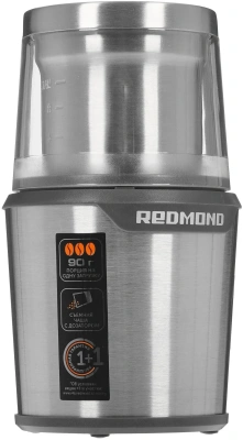 Кофемолка Редмонд RCG-M1607 280Вт сист.помол.:ротац.нож вместим.:90гр серебристый