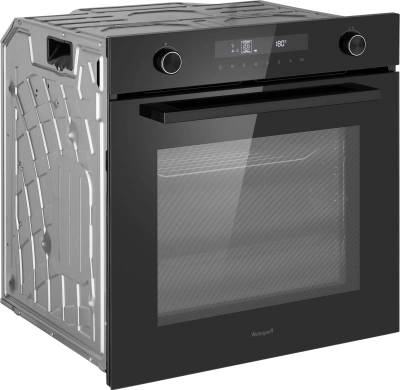 Духовой шкаф Электрический Weissgauff EOM 741 PDB Black Edition черный