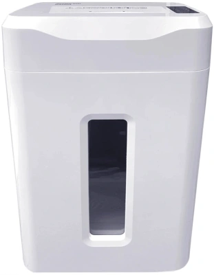 Шредер Office Kit S215N 3,9x38 белый (секр.P-4) фрагменты 22лист. 35лтр. скрепки скобы пл.карты CD