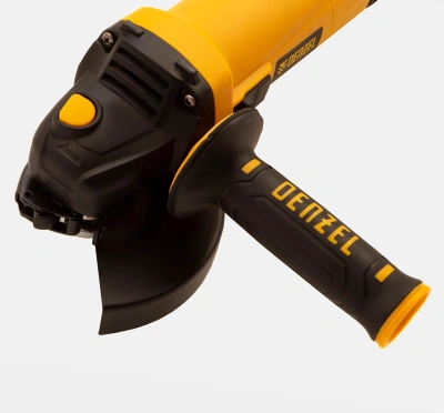 Углошлифовальная машина Denzel AG125-1100 1100Вт 11000об/мин рез.шпин.:M14 d=125мм (26906)