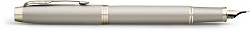 Ручка перьев. Parker IM Monochrome F328 (2172953) Champagne PVD F сталь нержавеющая подар.кор.