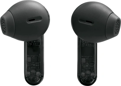 Гарнитура вкладыши JBL Tune Flex 2 Ghost Edition прозрачный/черный беспроводные bluetooth в ушной раковине (JBLTFLEX2GBLK)