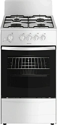 Плита Газовая Darina 1A GM341 105 W белый (без крышки) реш.сталь
