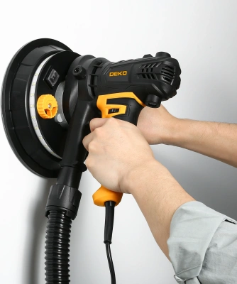 Эксцентриковая шлифмашина Deko DKWS1000 LED 1000Вт D180мм (085-1060)