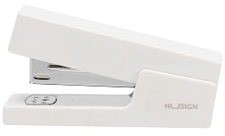 Степлер Deli ENS084 WHITE Nusign 24/6 26/6 (20листов) белый 100скоб коробка