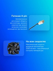 Устройство охлаждения(кулер) Deepcool CK-11508 PWM Soc-1151/1200 черный 4-pin 17-30dB Al 65W 245gr Ret (DP-ICAS-CK11508-P)