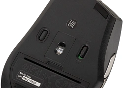 Мышь A4Tech Fstyler FB35 серый оптическая 2000dpi беспров. BT/Radio USB для ноутбука 6but (FB35 SMOKY GREY)