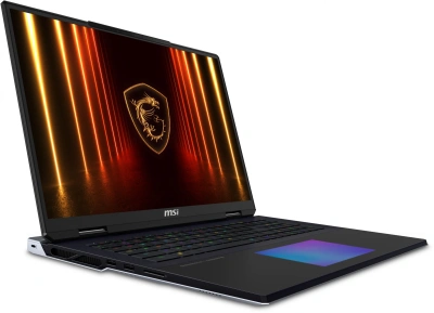 Ноутбук MSI Titan 18 HX AI A2XWJG-206RU Core Ultra 9 285HX 64Gb SSD4Tb NVIDIA GeForce RTX 5090 для ноутбуков 24Gb 18" IPS UHD+ (3840x2400) Windows 11 Home black WiFi BT Cam (9S7-182421-206)