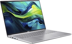 Ноутбук Acer SFL16-51M-54BL Core Ultra 5 115U 16Gb SSD512Gb Intel Graphics 16" IPS WUXGA (1920x1200) без ОС silver WiFi BT Cam 4810mAh (NX.D3UCD.002)