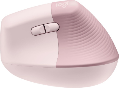 Мышь Logitech Lift розовый оптическая 4000dpi silent беспров. BT/Radio USB для ноутбука 5but (910-006478)