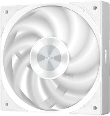 Вентилятор для корпуса PcCooler F5 R120 120х120x25 белый 4-pin 32дБ (F5R120-WHNT1-GL) Ret