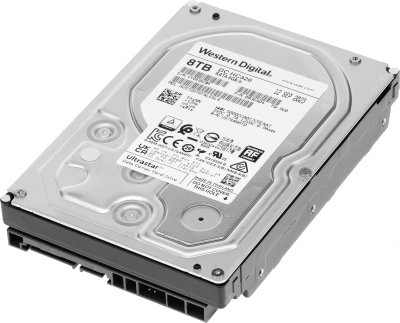Жесткий диск WD SATA-III 8TB 0B36404 HUS728T8TALE6L4 Server Ultrastar DC HC320 512E (7200rpm) 256Mb 3.5"