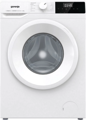 Стиральная машина Gorenje WNHPI84AS/R класс: A загр.фронтальная макс.:8кг белый инвертор