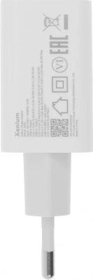 Сетевое зар./устр. Xenium X302 30W 3A+2A USB/USB Type-C универсальное белый (CCX3020W/00)