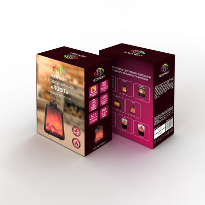 Фигура Neon-Night Home Лофт 3лам. ПВХ/медь (511-034)