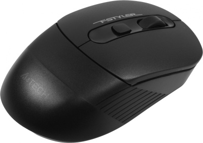 Мышь A4Tech Fstyler FB10C черный оптическая 2000dpi беспров. BT/Radio USB 4but (FB10C STONE BLACK)