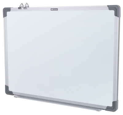 Доска магнитно-маркерная Deli EV450 магнитно-маркерная лак белый 60x45см алюминиевая рама