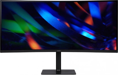 Монитор Acer 34" Nitro CZ342CURVbmiphuzx черный VA LED 1ms 21:9 HDMI M/M матовая HAS 3000:1 300cd 178гр/178гр 3440x1440 180Hz DP 2K USB 7.97кг