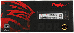 Память DDR3 4GB 1333MHz Kingspec KS1333D3P15004G RTL PC3-10600 CL11 DIMM 240-pin 1.5В dual rank Ret