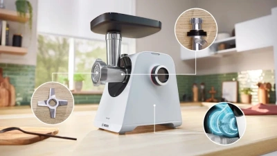 Мясорубка Bosch MFWS420W 1900Вт белый