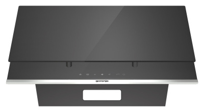 Вытяжка каминная Gorenje WHI649X21P черный управление: сенсорное (1 мотор)