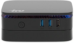 Неттоп IRU 110JLCN Cel N4500 (1.1) 8Gb SSD256Gb UHDG Windows 11 Pro GbitEth WiFi BT черный (2152163)