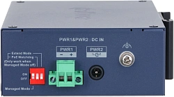 Коммутатор Dahua DH-CHS4110-8ET-110 (L2) 8x100Мбит/с 1x1Гбит/с 1xКомбо(1000BASE-T/SFP) 1SFP 8PoE управляемый
