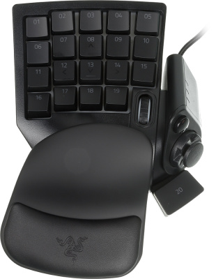 Игровой блок Razer Tartarus V2 Mecha механическая черный USB Multimedia for gamer LED