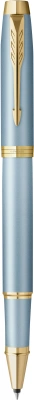 Ручка роллер Parker IM Writing Rituals T331 (2203893) бирюзовый F черн. черн. подар.кор.