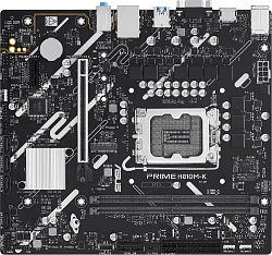 Материнская плата Asus PRIME H810M-K Soc-1851 Intel H810 2xDDR5 mATX AC`97 8ch(7.1) GbLAN RAID+VGA+HDMI