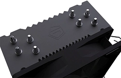 Устройство охлаждения(кулер) ID-Cooling SE-224K-I Soc-1200/1700/1851 серебристый/черный 4-pin 16-29dB Al+Cu 220W 650gr Bulk (SE-224K-I BULK)
