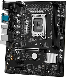 Материнская плата Asrock B860M-HDVP Soc-1851 Intel B860 2xDDR5 mATX AC`97 8ch(7.1) 2.5Gg RAID+VGA+DVI+HDMI+DP