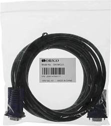 Кабель KVM Origo OKVMCU3 3м черный VGA-USB (m) (OKVMCU3/A1A)