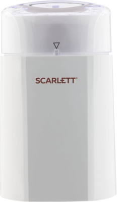 Кофемолка Scarlett SC-CG44506 150Вт сист.помол.:ротац.нож вместим.:60гр белый