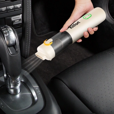 Пылесос ручной Kitfort КТ-5199 90Вт белый/серый