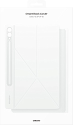 Чехол Samsung для Samsung Galaxy Tab S9+/S9 FE+/S10+ Smart Book Cover поликарбонат/полиуретан белый (EF-BX810PWEGRU)