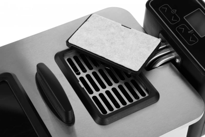 Фритюрница Kitfort КТ-4054 2000Вт серебристый/черный