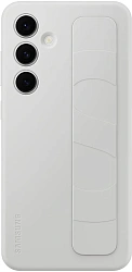 Чехол (клип-кейс) Samsung для Samsung Galaxy S24 FE Standing Grip Case S24FE серый (EF-GS721CJEGRU)